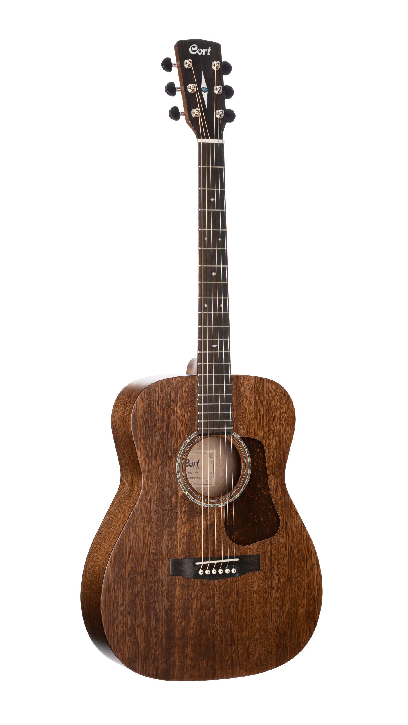 Cort L450CNS Luce Series Acoustic Guitar. Natural Satin Mahogany