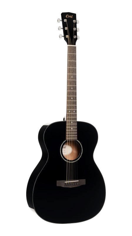 Cort L60BK Luce Series L60 Orchestra Acoustic Guitar, Black Gloss