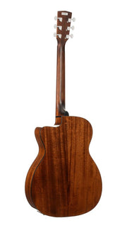 Cort L60BK Luce Series L60 Orchestra Cutaway Acoustic Electric Guitar, Natural Gloss
