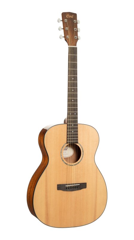 Cort L60NAT Luce Series L60 Orchestra Acoustic Guitar, Natural Gloss
