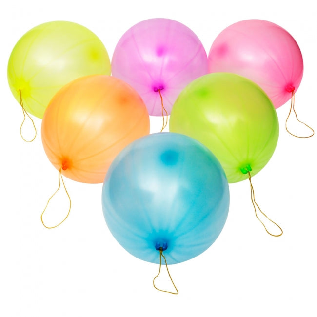 100 Pc 9" Latex Punch Ball