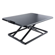 StarTech.com Standing Desk Converter for Laptop - up to 8kg/17.6lb - Height Adjustable Laptop Riser - Table-Top Stand-up Desk Converter for Home Offic