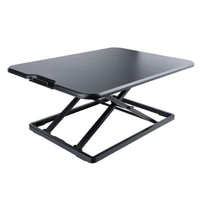 StarTech.com Standing Desk Converter for Laptop - up to 8kg/17.6lb - Height Adjustable Laptop Riser - Table-Top Stand-up Desk Converter for Home Offic