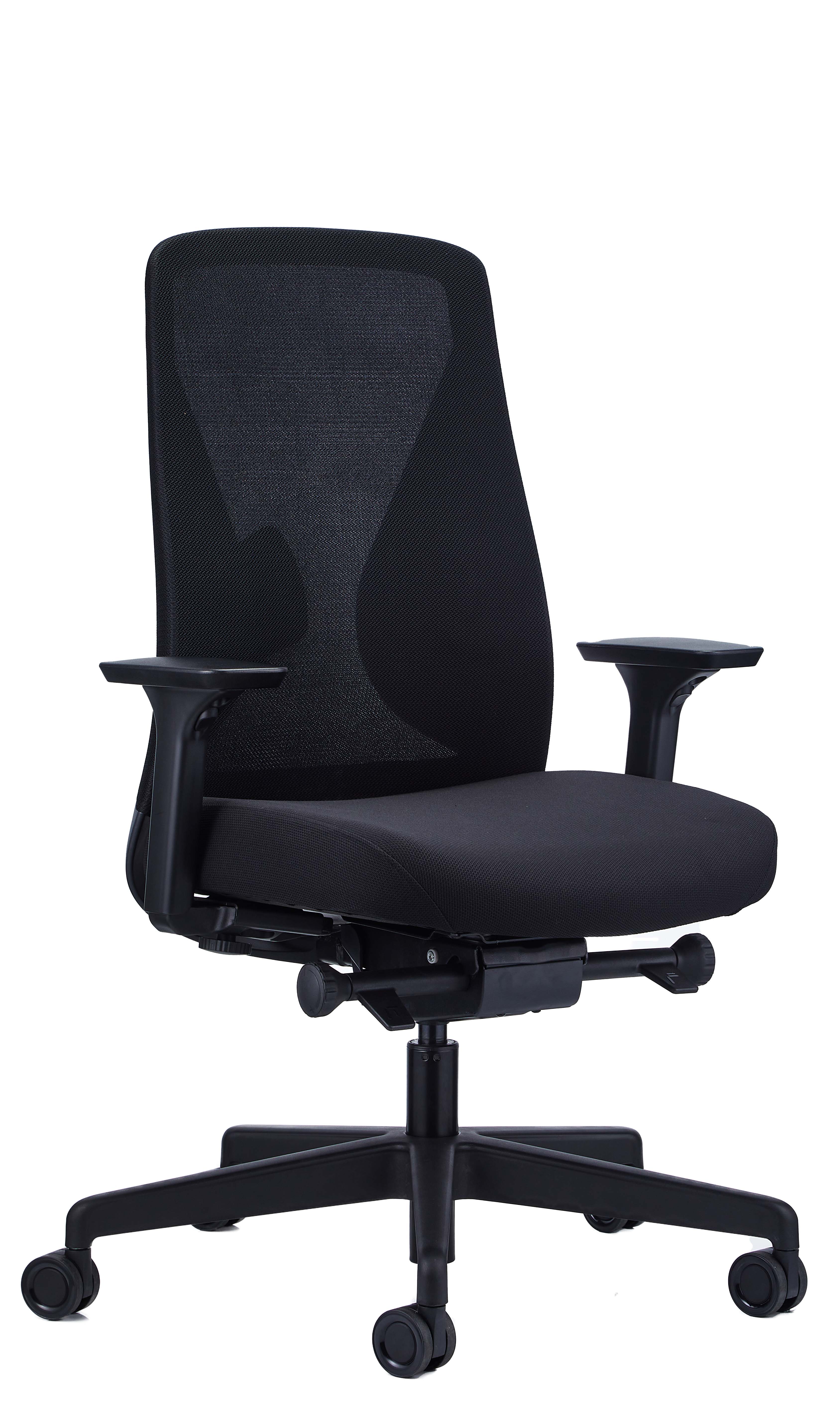 Launch Office Chair - Black Fabric