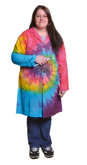 United Scientific® Tie-Dyed Laboratory Coat, Small