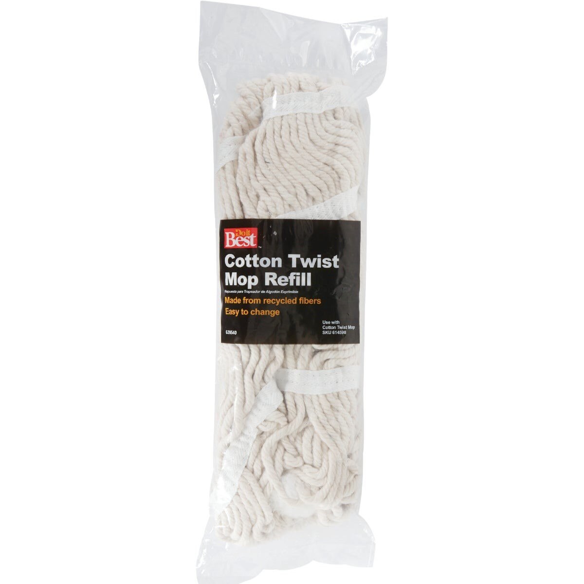 13 In. Cotton Twist Mop Refill