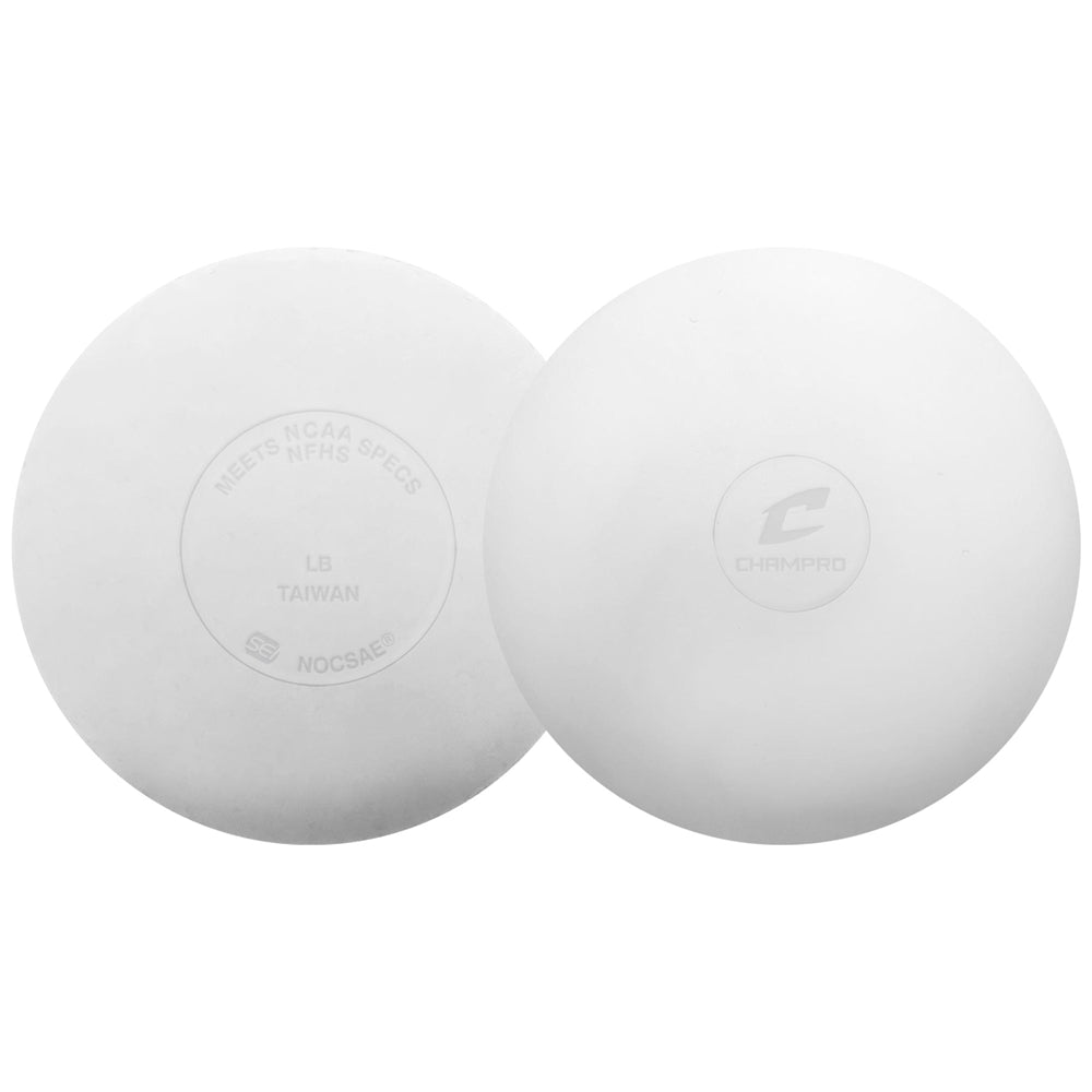 NOCSAE Lacrosse Balls - White
