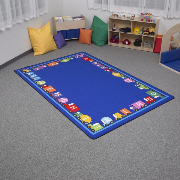 Caravan of Cars Value Rug - Rectangle Small
