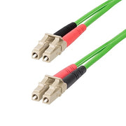 StarTech.com 20m (65.6ft) LC to LC (UPC) OM5 Multimode Fiber Optic Cable 50/125m Duplex LOMMF Zipcord VCSEL 40G/100G LSZH Fiber Jumper Cord