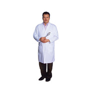 United Scientific® Laboratory Coat, Extra Small, Men, Size 34