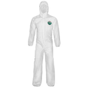 Coverall, COL428, MicroMax®, 3X-Large, White, Hooded