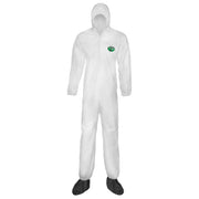 Coverall, CTL414, MicroMax®, 4X-Large, White, Hooded