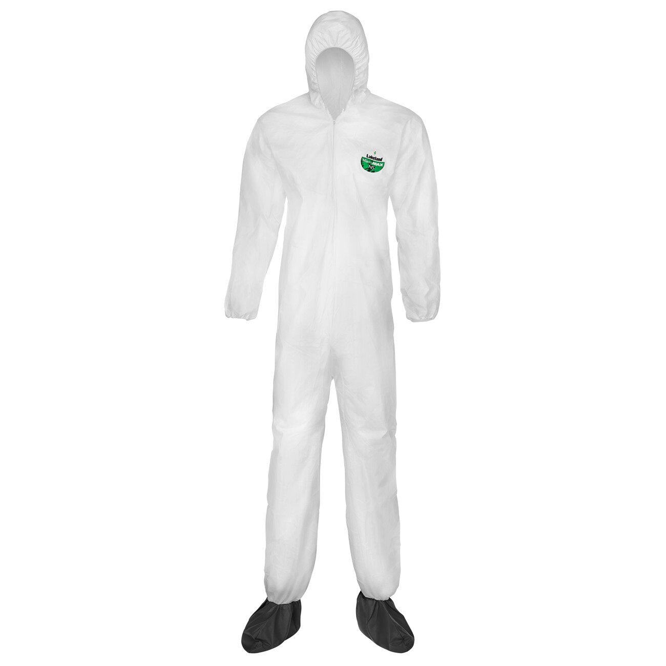 ***Discontinued*** Coverall, CTL414, MicroMax®, X-Large, White, Hooded, Elastic
