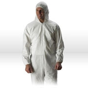 ***Discontinued*** Lakeland MicroMax NS Coverall, Type: MicroMax NS coverall, Style: With zipper, elastic hood, wrists and ankles, Size: 5X-Large