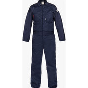 Lakeland 7 oz. 100% FR Cotton Coveralls, Navy, XL