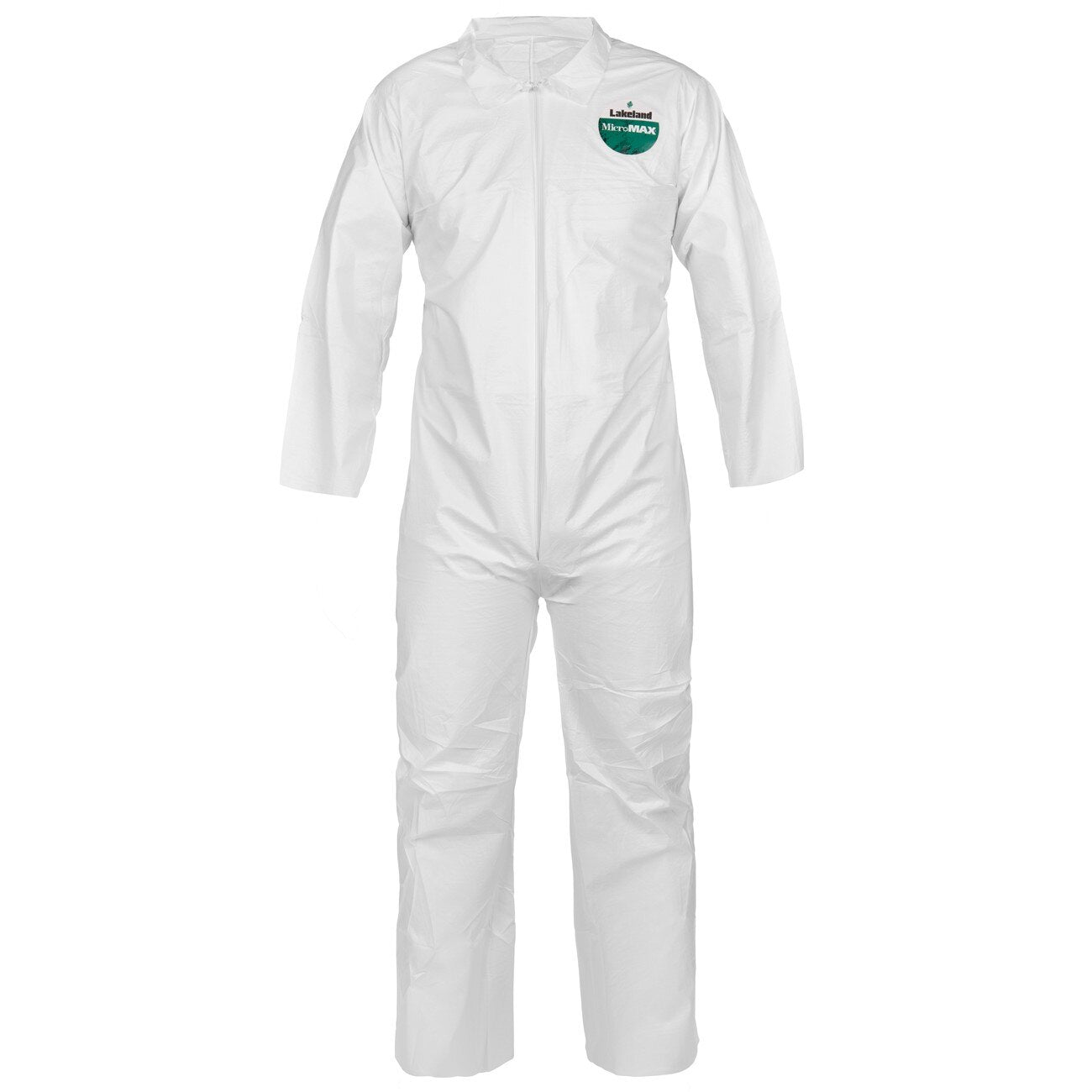 Coverall, TG412, MicroMax®, Large, White, Collared, Open