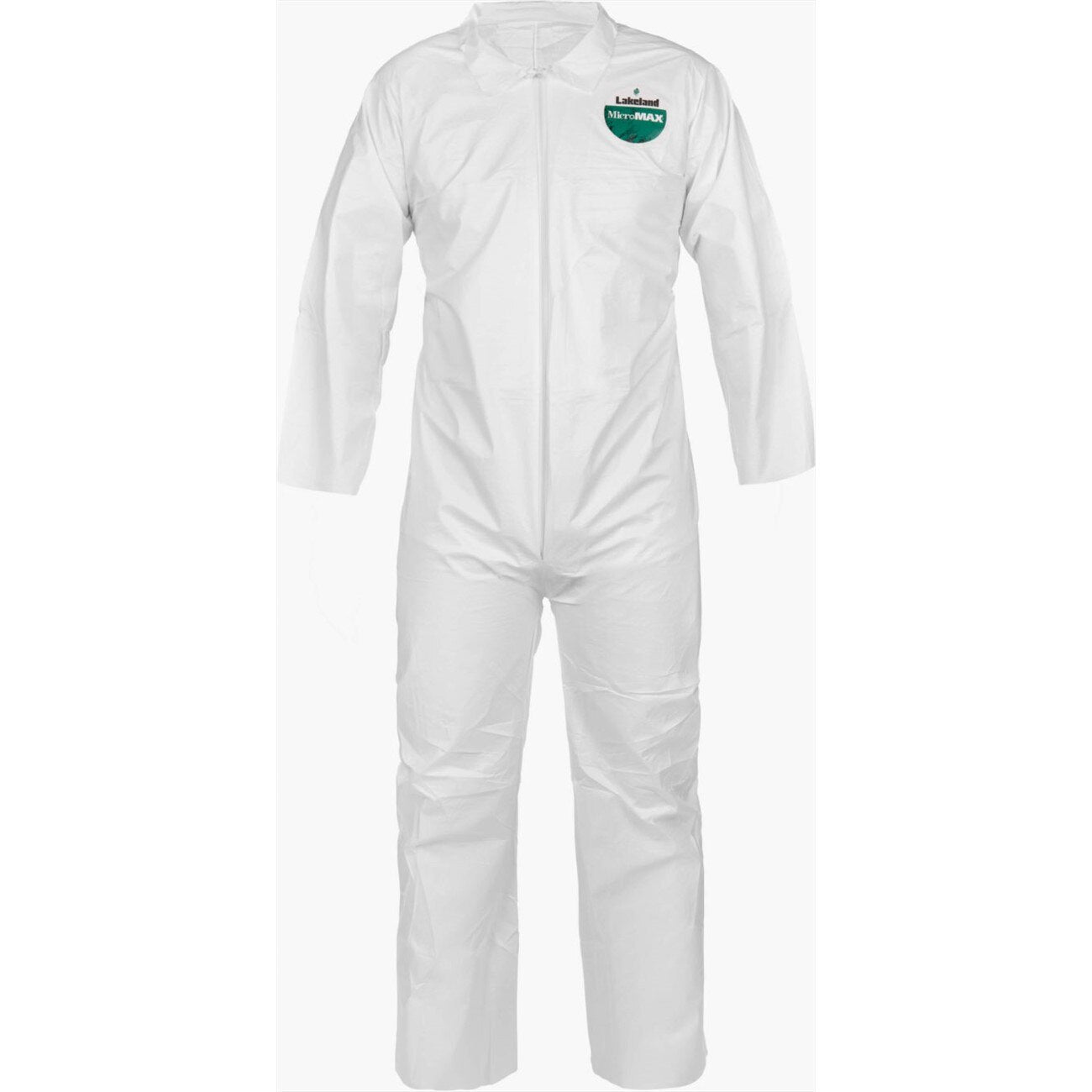 Lakeland MicroMax TG Coveralls, Zipper, XXL, White, 25/case