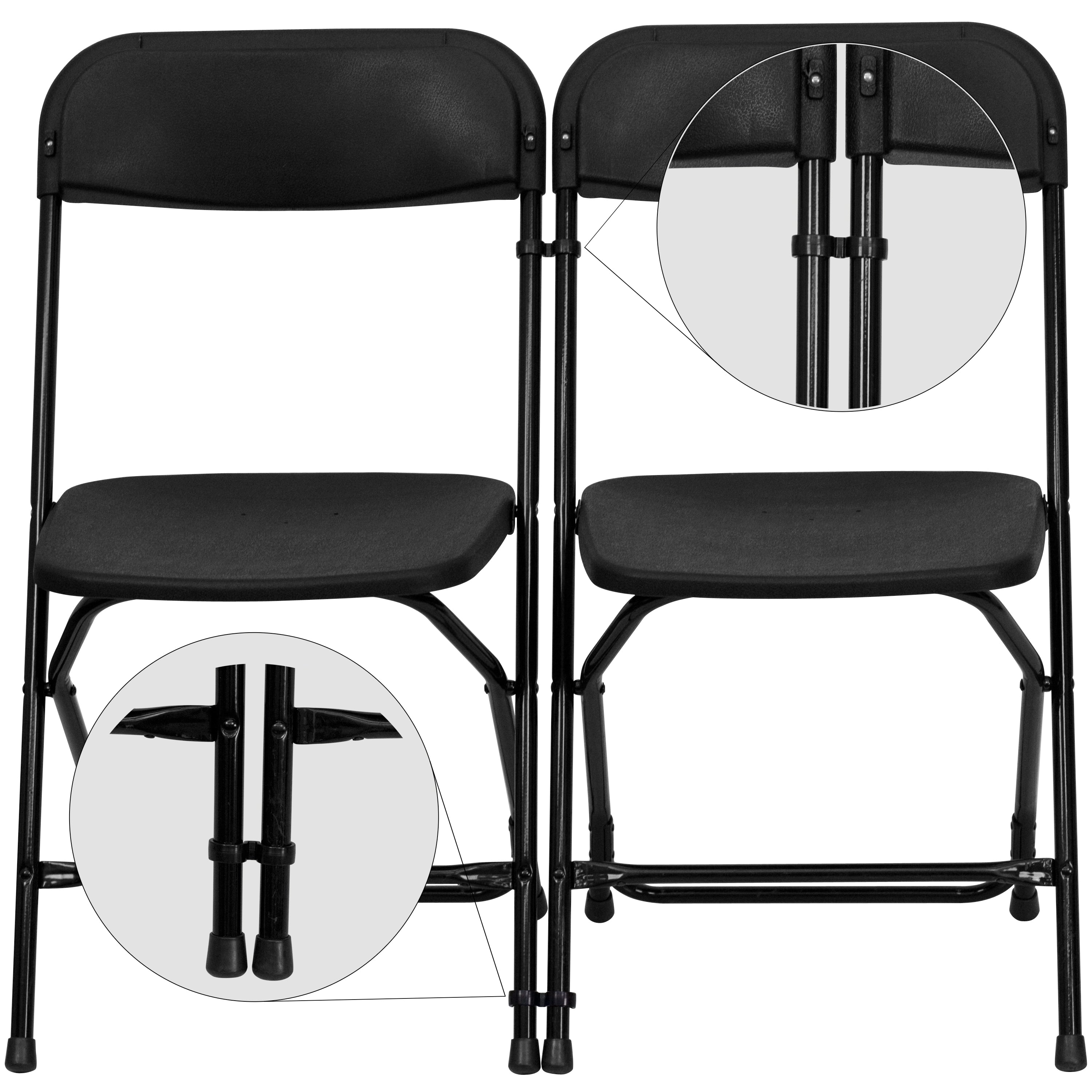 Lowe Black Plastic Ganging Clips - Set of 2