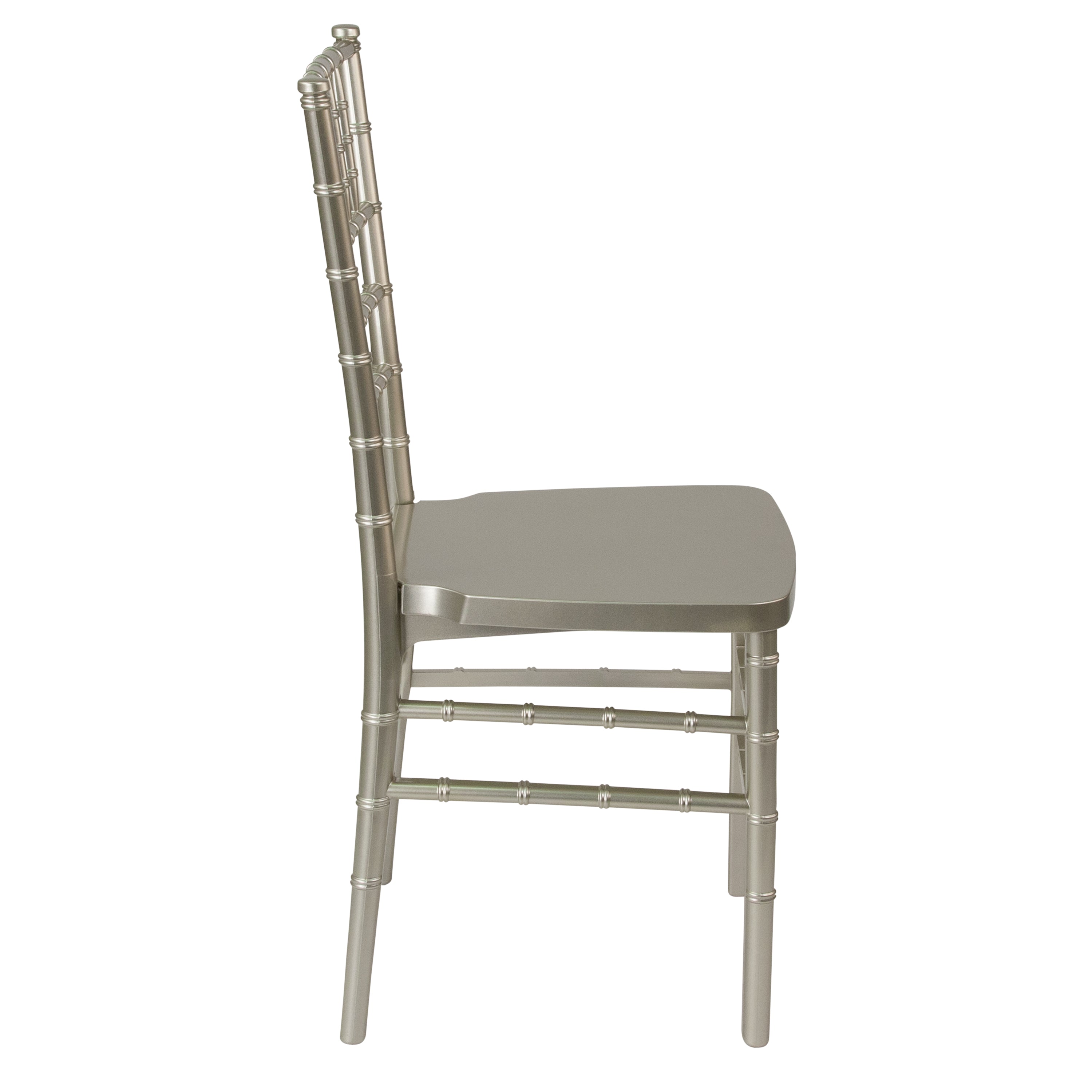 HERCULES PREMIUM Series Champagne Resin Stacking Chiavari Chair