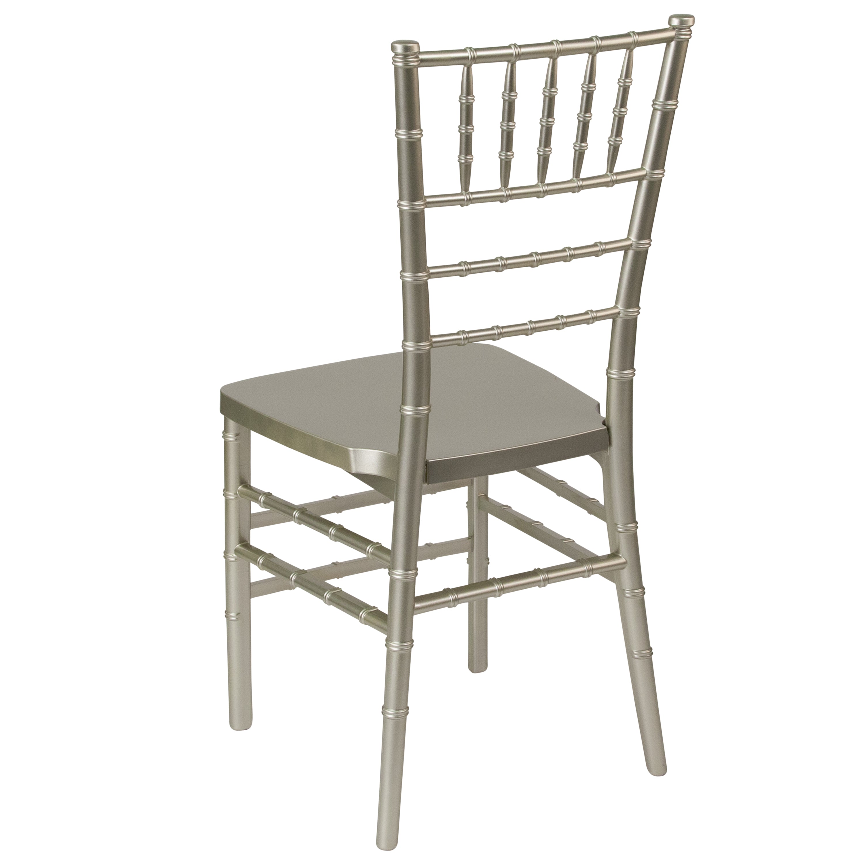 HERCULES PREMIUM Series Champagne Resin Stacking Chiavari Chair