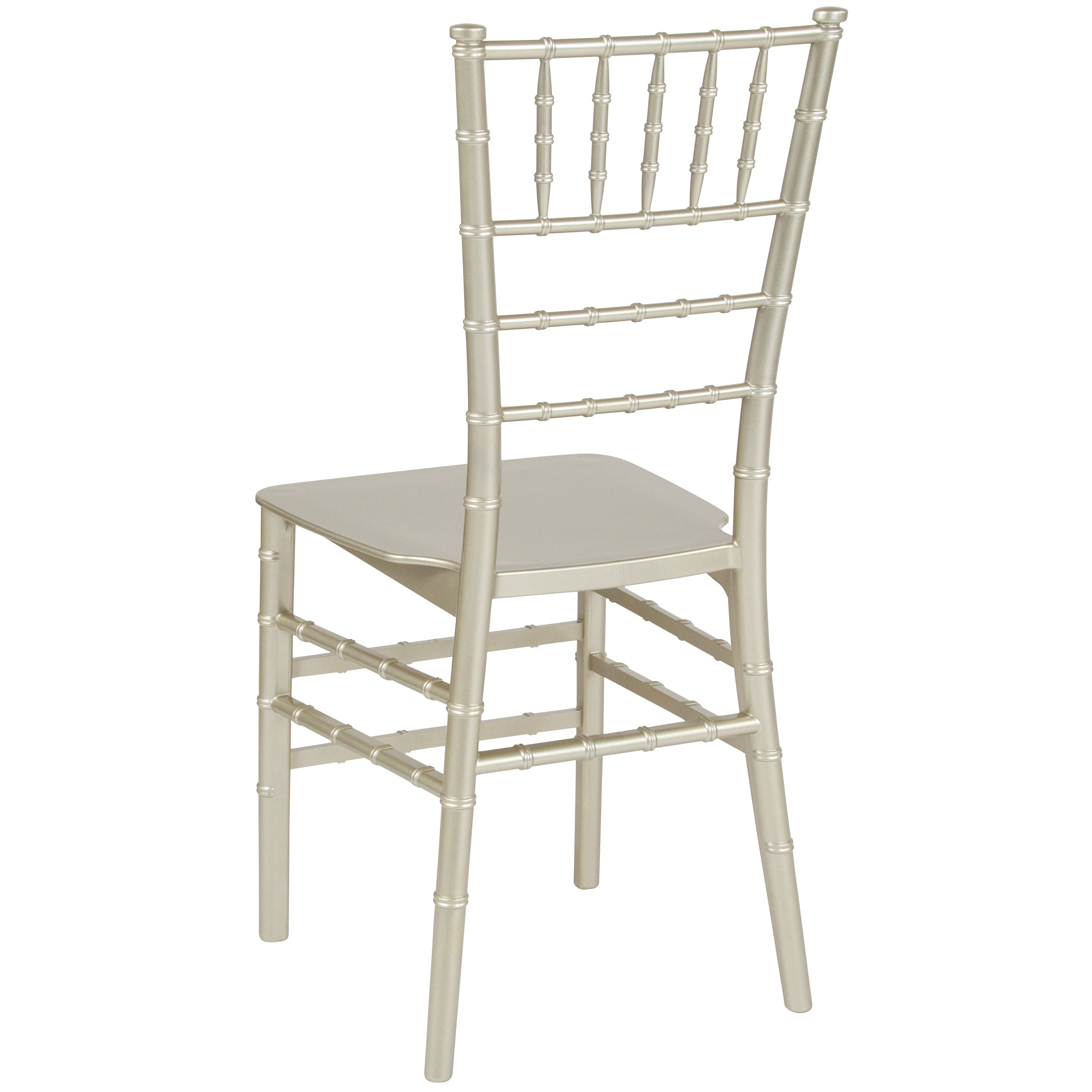 HERCULES Series Champagne Resin Stacking Chiavari Chair