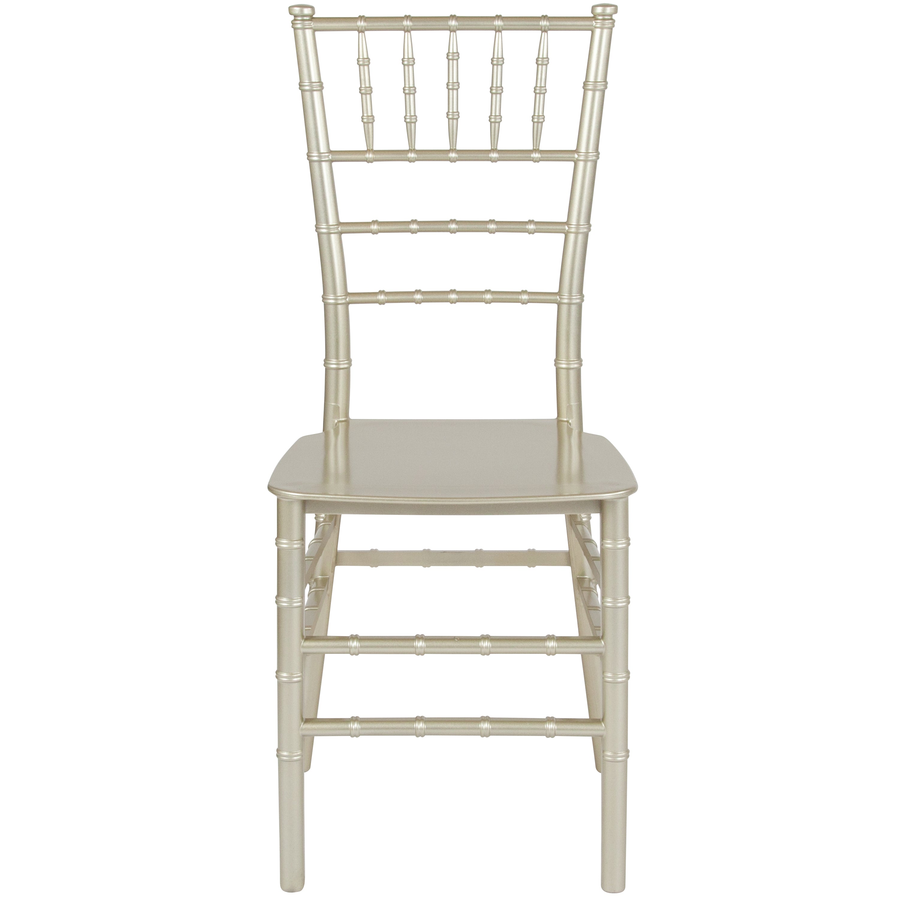 HERCULES Series Champagne Resin Stacking Chiavari Chair