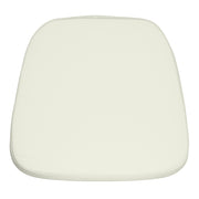 Louise Soft Ivory Fabric Chiavari Chair Cushion