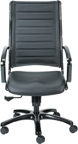 Europa Titanium Frame High - Black Fabric