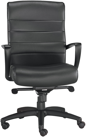 Manchester Mid Office Chair - Black
