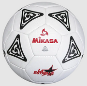 Soccer, Premier Series - La Estrella Plus, NFHS Approved, Stitched Game Ball, Size 5, Black/White