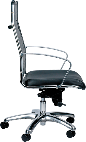 Pembroke High Back Office Chair - Black