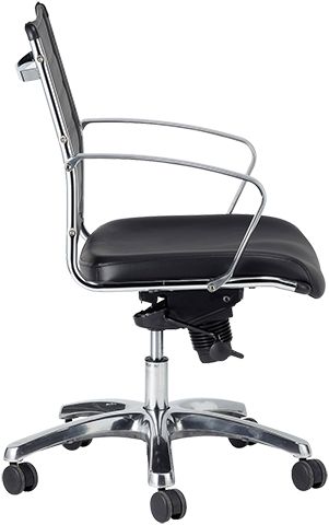 Pembroke Mid Back Office Chair - Black