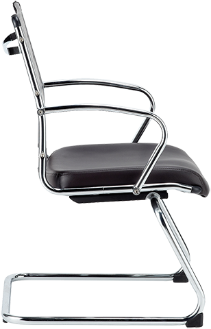 Europa Guest Office Chair - Black