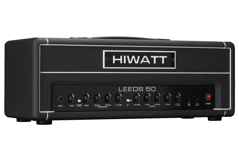 Hiwatt Leeds 50R Head - 50W 2-Channel Head W/ Spring Reverb