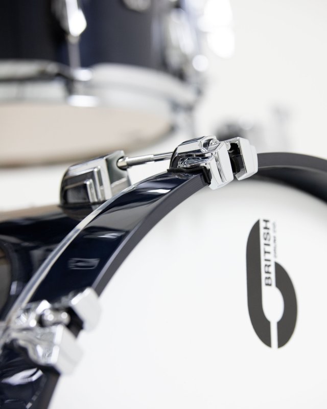 British Drum Co.Leg-22-Cb-Bw Legend Series Club 22 Kit, Blackwater (12", 16", 22")
