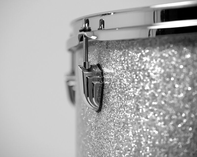 British Drum Co, LEG-22-CBUS-SHS Legend Series US Club 22 Kit, Sheffield Silver (13", 16", 22")