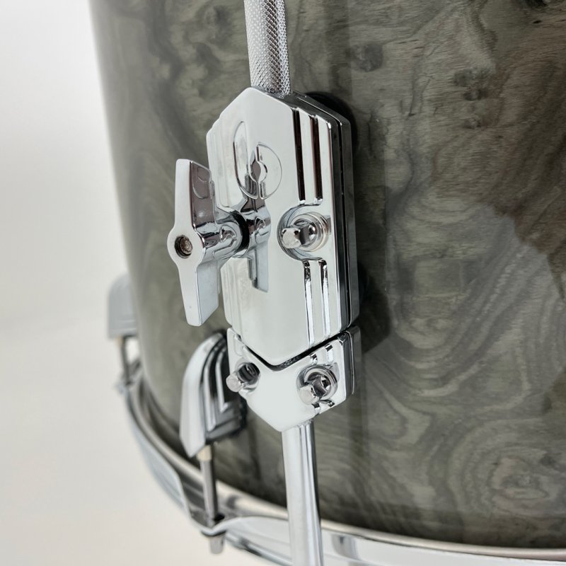 British Drum Co, LEG-22-CBUS-SS Legend Series US Club 22 Kit, Sterling Silver (13", 16", 22")