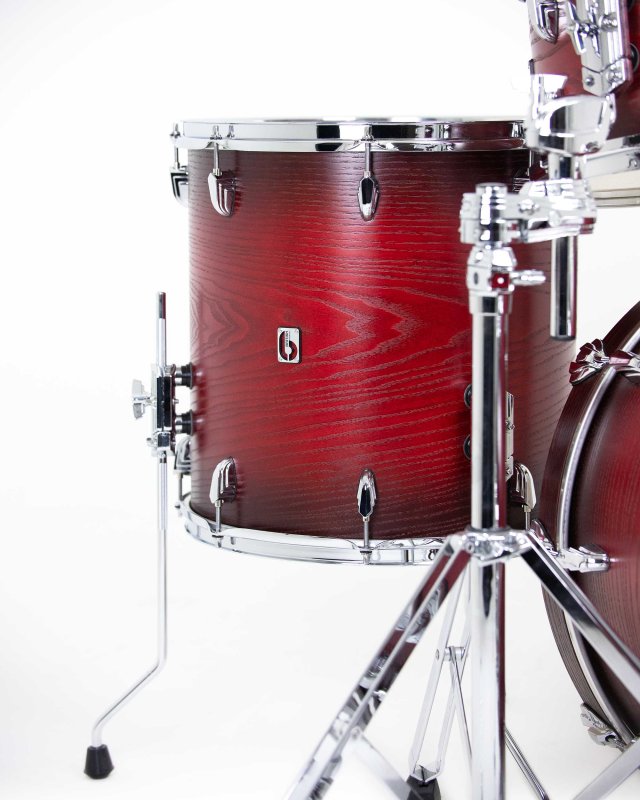 British Drum Co, LEG-22-FS-RDL Legend Series Fusion 22 Kit, Redlands (10", 12", 16", 22")