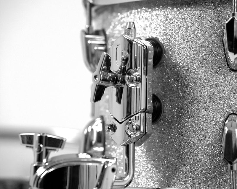 British Drum Co, LEG-22-FS-SHS Legend Series Fusion 22 Kit, Sheffield Silver (10", 12", 16", 22")