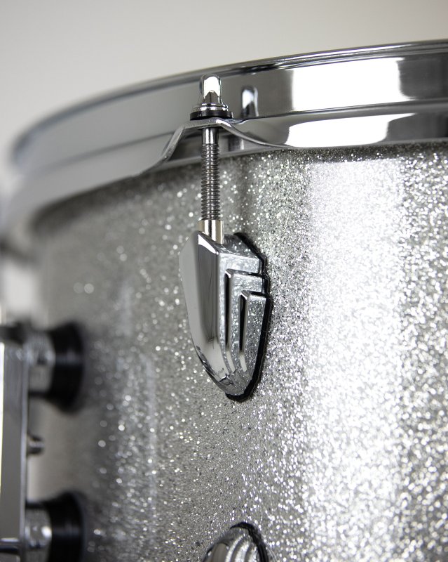 British Drum Co, LEG-22-FS-SHS Legend Series Fusion 22 Kit, Sheffield Silver (10", 12", 16", 22")