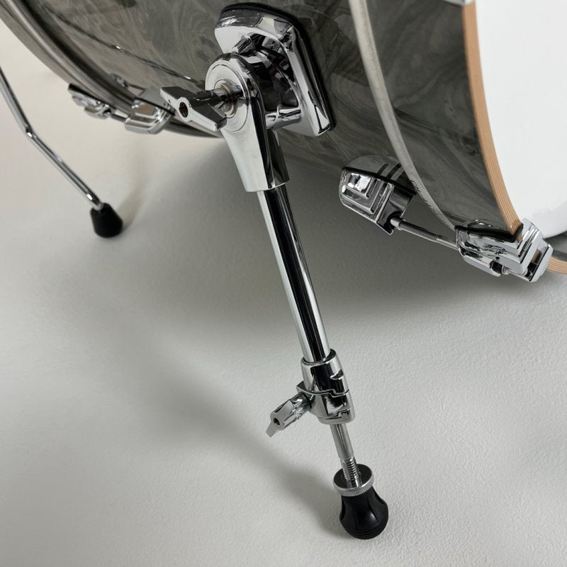 British Drum Co, LEG-22-FS-SS Legend Series Fusion 22 Kit, Sterling Silver (10", 12", 16", 22")