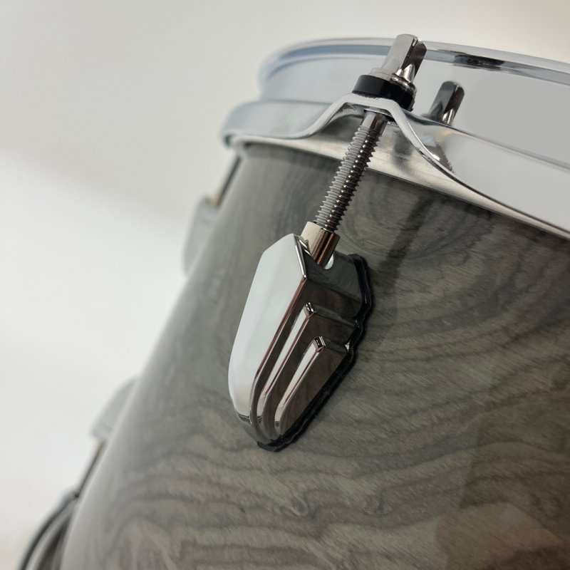 British Drum Co, LEG-22-FS-SS Legend Series Fusion 22 Kit, Sterling Silver (10", 12", 16", 22")