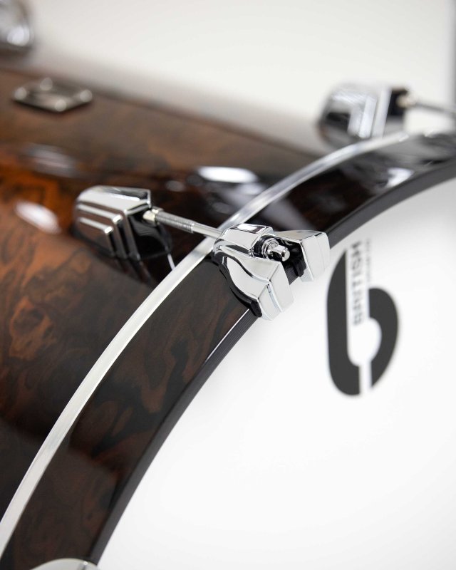 British Drum Co, LEG-22-FS-WDG Legend Series Fusion 22 Kit, Windsor Dark Ultra (10", 12", 16", 22")