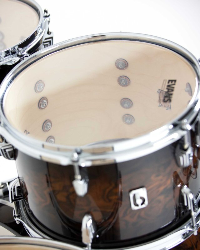British Drum Co, LEG-22-FS-WDG Legend Series Fusion 22 Kit, Windsor Dark Ultra (10", 12", 16", 22")