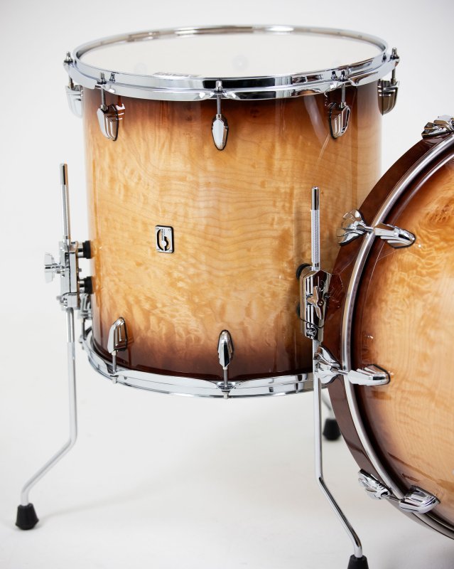 British Drum Co LEG-MBX-22-CBUS-BF Legend MBX US Club 22 Kit, Burghley Fudge