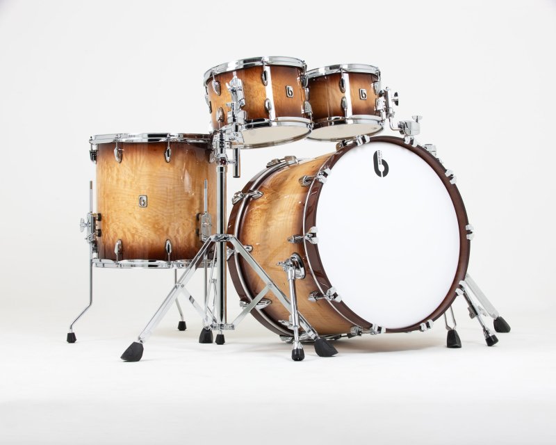 British Drum Co LEG-MBX-22-FS-BF Legend MBX Fusion 22 Kit, Burghley Fudge