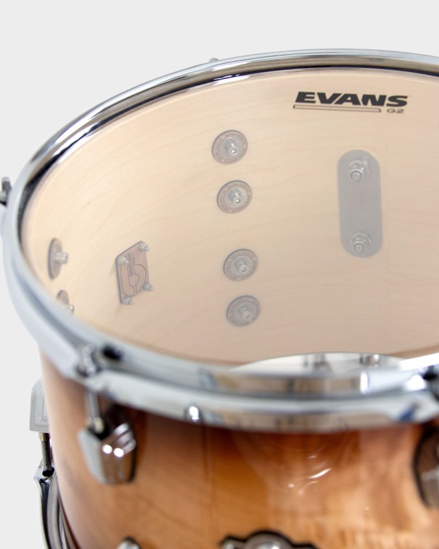 British Drum Co LEG-MBX-22-FS-BF Legend MBX Fusion 22 Kit, Burghley Fudge