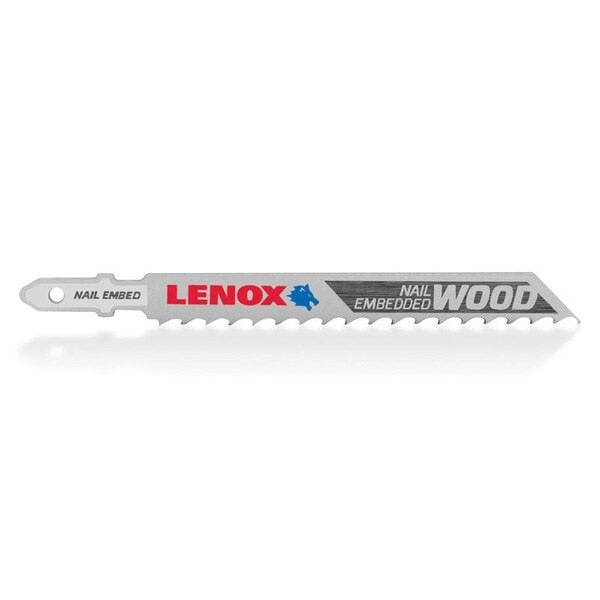 LENOX JIG SAW-BT406 4 x 3/8 x .050 X 6 TPI, 3/Pack, Replaces: 20305