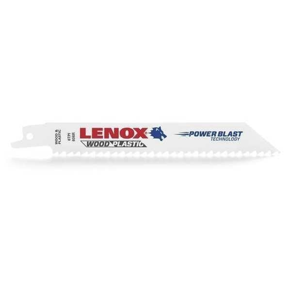 Lenox Bi-Metal Recip Saw Blades, 6" x 3/4" x .050" x 10/14 TPI, 2/pack