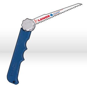 LENOX Hacksaw, 618636 TRI-FOLD HACKSAW WITH BLADES